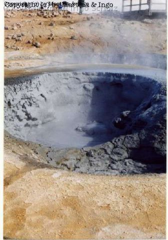 iceland_03.jpg - Die Geruchsbelastung in der N�he dieser L�cher kann man nicht beschreiben, aber fast jeder wird im Laufe seines Lebens schon mal in die N�he einer Stinkbombe geraten sein...Bei uns hat sich der Begriff "Planetenpups" eingeb�rgert.